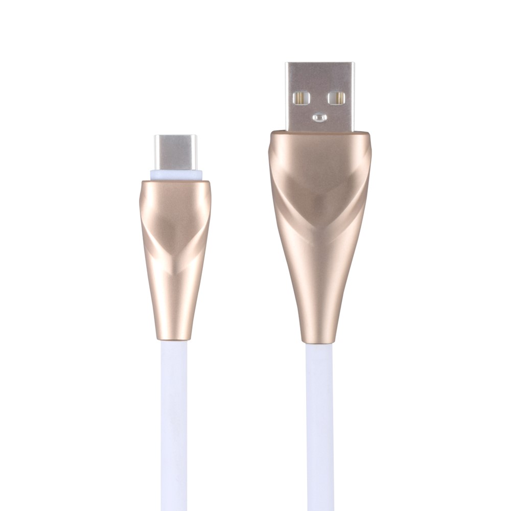 Metal core data Micro TPE charging cable
