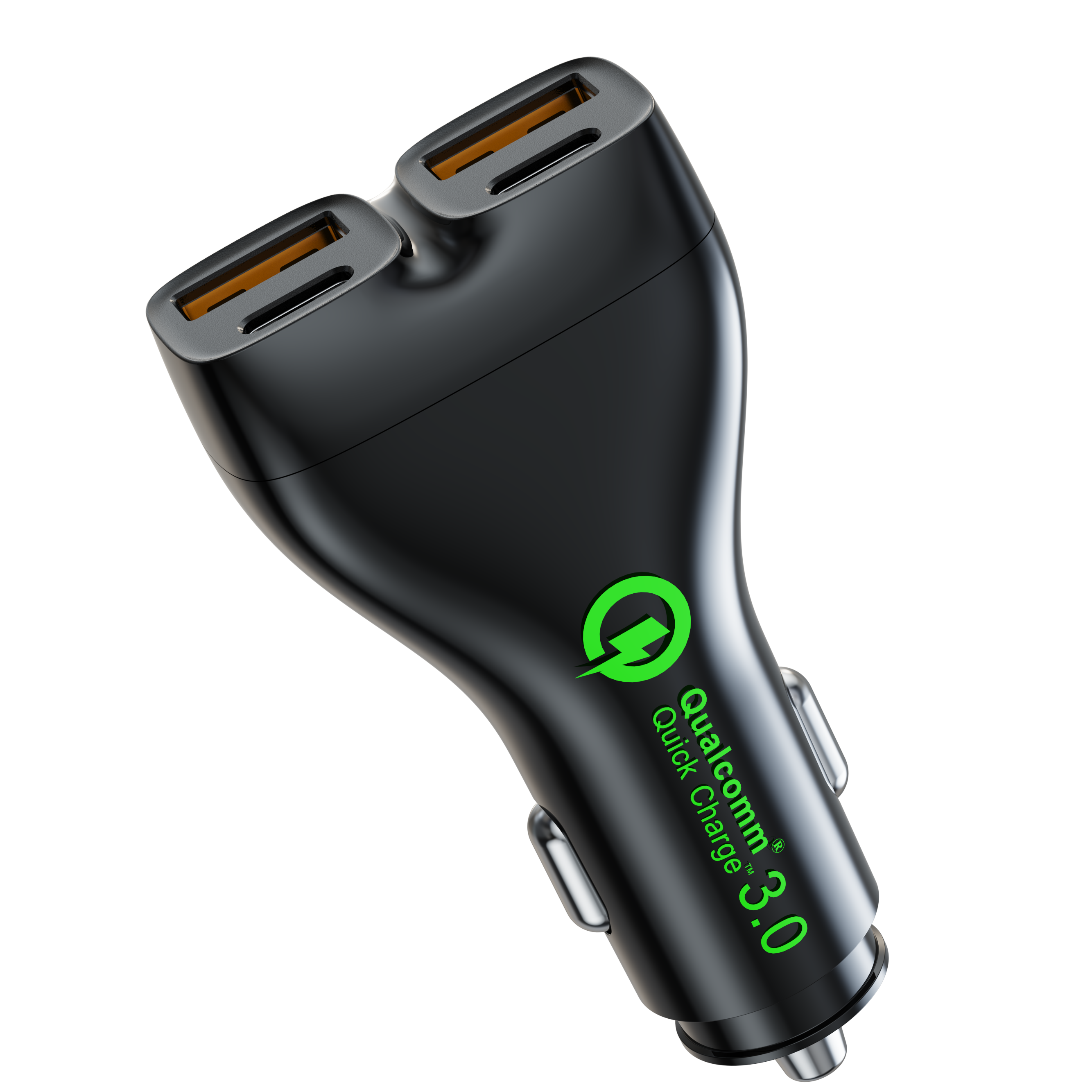 68W 102W PD3.0 QC3.0 3.4A PD30W 51W fast charging  Car Charging USB Type-C Car Charger Mobile Fast Portable Phone Chargers